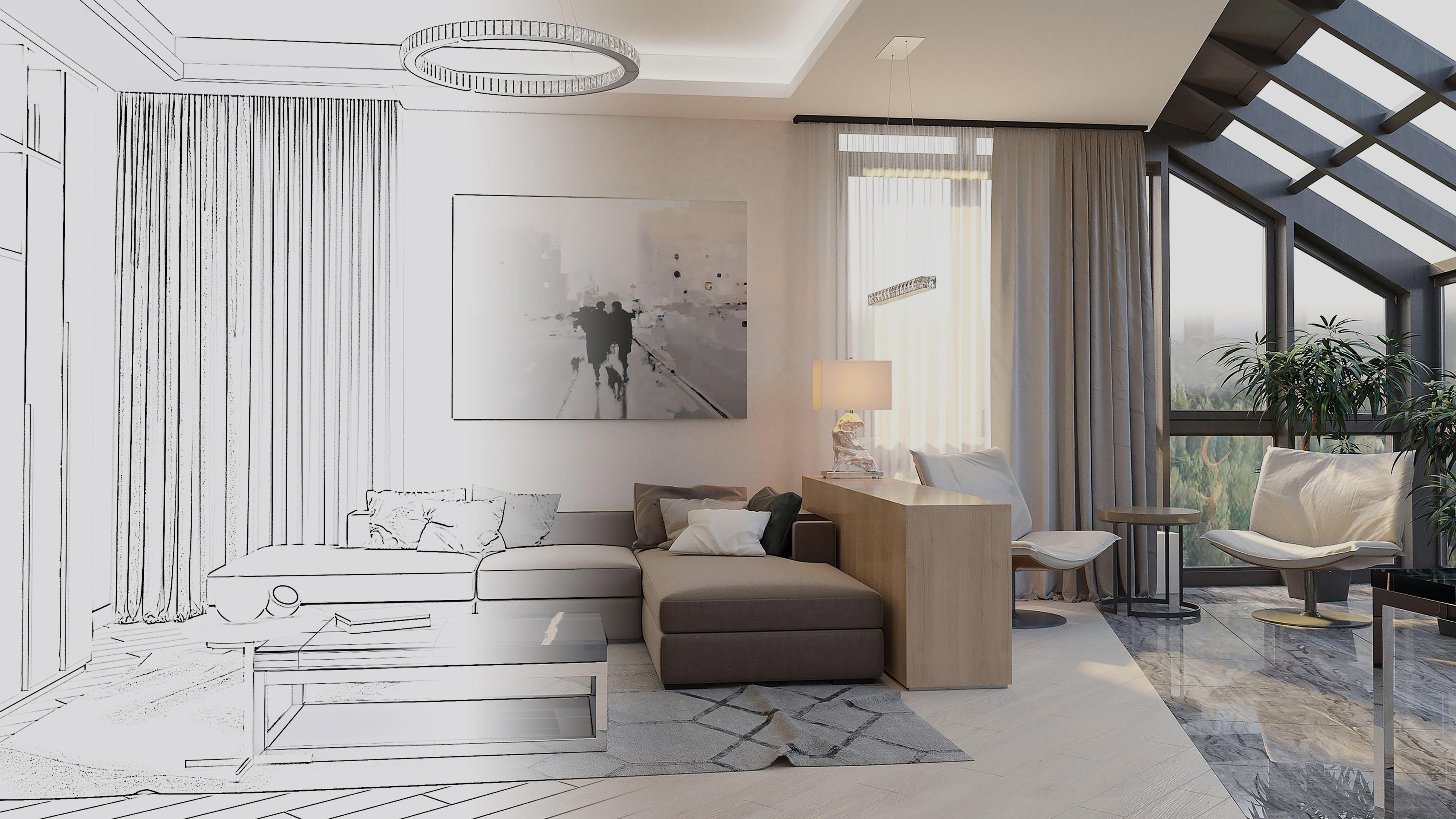 Stunning 3D Interior Designs by  Pink Kitten Dance School Ltd 